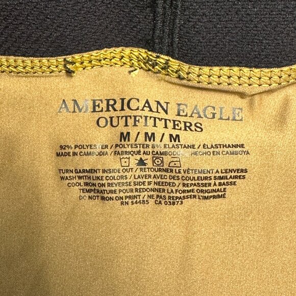 American Eagle Men's Metallic Gold 6" Boxer Brief (Medium) - Picture 7 of 8